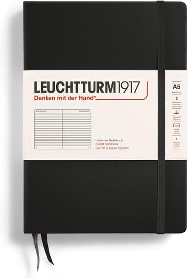 LEUCHTTURM1917 - Notebook Hardcover Medium A5-251 Numbered Pages
