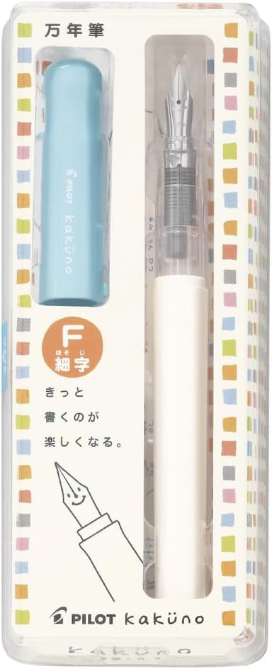Wordsworth and Black Fountain Pen Set - Black - Includes 2 Pens, 18 ML Ink Bottle
